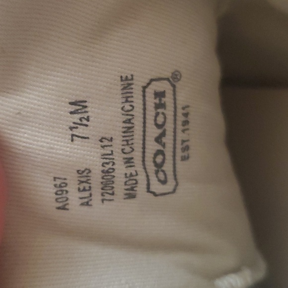 COACH ANKLE wedges - Picture 5 of 5